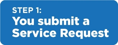 Step 1: You submit a Service Request